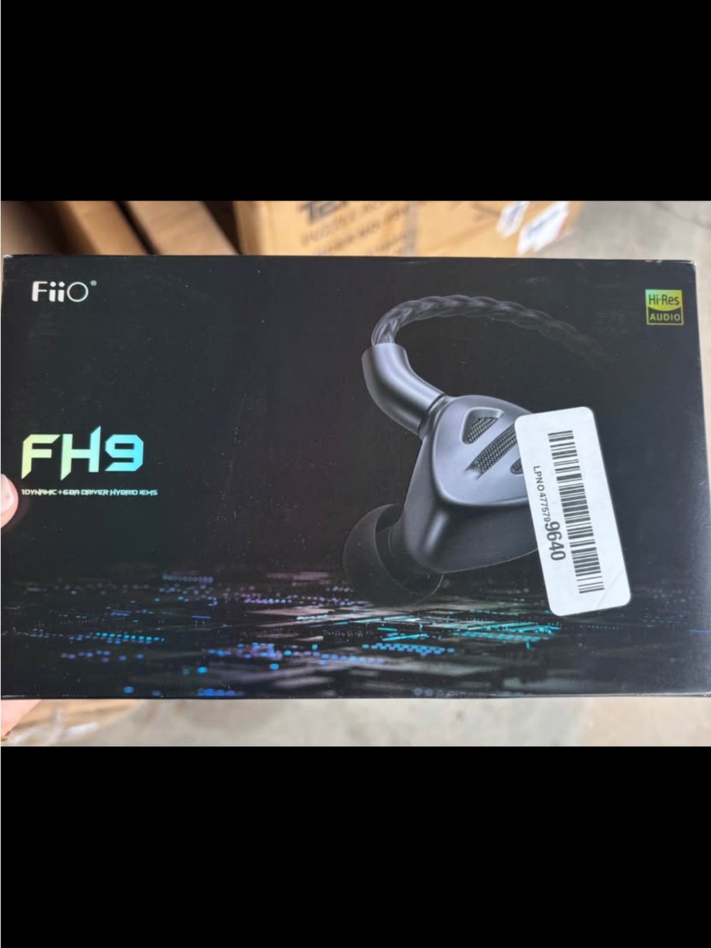 FiiO FH9 In-Ear Monitor Earphones - Black